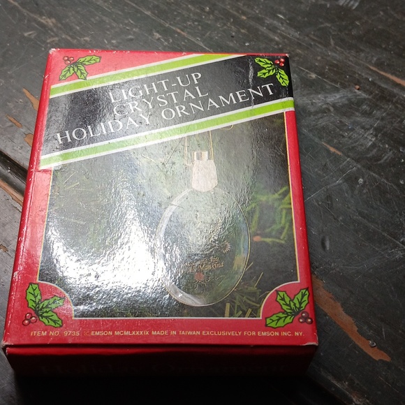 Vintage Emson Lighted Crystal Tree Decorations - Picture 6 of 7